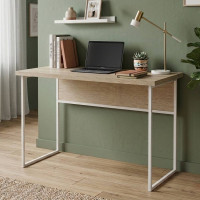 Письменный стол Ferrum-decor Коди 76x100x60 белый ДСП Дуб Сонома 32мм (FRD-101187)