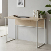 Письменный стол Ferrum-decor Коди 76x120x60 белый ДСП Дуб Сонома 32мм (FRD-101197)