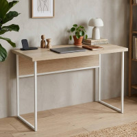 Письмовий стіл Ferrum-decor Коді 76x100x70 білий ДСП Дуб Сонома 32мм (FRD-101217)