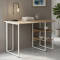 Компьютерный стол Ferrum-decor Кевин 75x140x60 белый ДСП Дуб Сан-Марино 32мм (FRD-101267)
