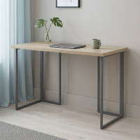Письмовий стіл Ferrum-decor Ханна 76x140x60 сірий ДСП Дуб Сонома 32мм (FRD-101417)