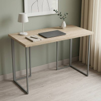 Письмовий стіл Ferrum-decor Ханна 76x120x70 сірий ДСП Дуб Сонома 32мм (FRD-101437)
