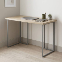 Письмовий стіл Ferrum-decor Ханна 76x140x70 сірий ДСП Дуб Сонома 32мм (FRD-101447)