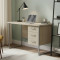 Письменный стол Ferrum-decor Гарри 76x140x60 серый ДСП Дуб Сонома 32мм (FRD-101467)