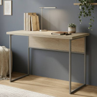 Письменный стол Ferrum-decor Коди 76x100x70 серый ДСП Дуб Сонома 32мм (FRD-101687)