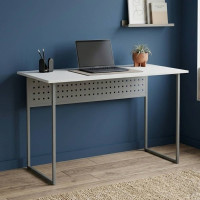 Письмовий стіл Ferrum-decor Майк 75x120x70 сірий ДСП Біле 16мм (FRD-101807)