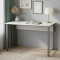 Письмовий стіл Ferrum-decor Курт 75x140x60 сірий ДСП Біле 16мм (FRD-101847)