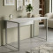 Письмовий стіл Ferrum-decor Курт 75x140x70 сірий ДСП Біле 16мм (FRD-101877)