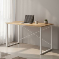 Письменный стол Ferrum-decor Дейв 75x100x60 белый ДСП Дуб Сонома 16мм (FRD-102137)
