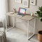Письмовий стіл Ferrum-decor Дейв 75x120x60 білий ДСП Дуб Сонома 16мм (FRD-102147)