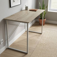 Письмовий стіл Ferrum-decor Дейв 75x140x70 білий ДСП Дуб Сонома 16мм (FRD-102187)