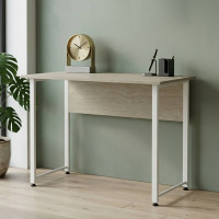 Письмовий стіл Ferrum-decor Курт 75x100x60 білий ДСП Дуб Сонома 16мм (FRD-102197)
