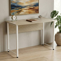 Письмовий стіл Ferrum-decor Курт 75x100x70 білий ДСП Дуб Сонома 16мм (FRD-102227)