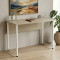 Письмовий стіл Ferrum-decor Курт 75x100x70 білий ДСП Дуб Сонома 16мм (FRD-102227)