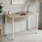 Письмовий стіл Ferrum-decor Курт 75x140x70 білий ДСП Дуб Сонома 16мм (FRD-102247)