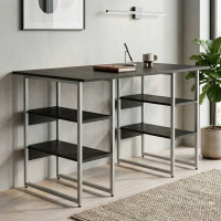 Комп'ютерний стіл Ferrum-decor Карен 75x120x70 сірий ДСП Сосна Кембра 32мм (FRD-102447)