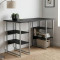 Компьютерный стол Ferrum-decor Карэн 75x140x70 серый ДСП Сосна Кембра 32мм (FRD-102457)
