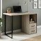 Письмовий стіл Ferrum-decor Отто 76x120x60 чорний ДСП Дуб Сонома 32мм (FRD-103577)