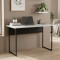 Письменный стол Ferrum-decor Майк 75x120x60 черный ДСП Белое 16мм (FRD-103857)