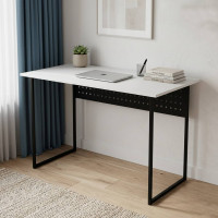 Письмовий стіл Ferrum-decor Майк 75x140x70 чорний ДСП Біле 16мм (FRD-103897)