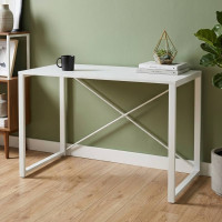 Письмовий стіл Ferrum-decor Серії Конект 75x120x600 білий ДСП Біле 16мм (FRD-104207)