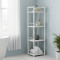Етажерка 4/34 Ferrum-decor Серії Конект 120x34x28 білий ДСП Біле 16мм (FRD-104277)