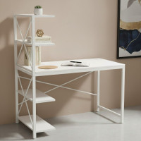 Комп'ютерний стіл Ferrum-decor Джек 75x140x60 Білий ДСП (FRD-104407)