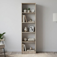 Пенал Анжело Ferrum-decor на 5 полиць 1900x500x380 ДСП Дуб Сан-Марино 16 мм (FRD-104937)