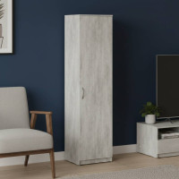 Пенал Анжело Ferrum-decor на 5 полиць із дверима 1900x500x380 ДСП Бетон 16 мм (FRD-104947)