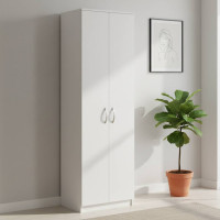 Шкаф Анжело Ferrum-decor на 5 полок 2 двери 1900x600x380 ДСП Белое 16 мм (FRD-104977)