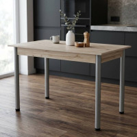 Стол кухонный Ferrum-decor Бенита 75x120x70 Серый ДСП Сан-Марино 16мм (FRD-105645)