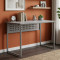 Стіл письмовий Майк Ferrum-decor 75x120x60 Сірий метал ДСП Бетон 16 мм (FRD-106515)