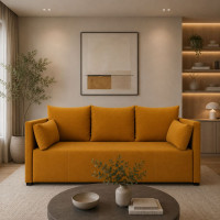 Диван прямий Мекко Monaco 2170х930 Bonel Standart Hard Plus I категорія Riviera 041 (MEK-161712)