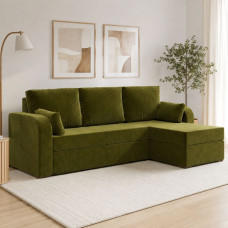 Кутовий диван ортопедичний Мекко Wilson 1950*1450 Bonel Standart Hard Plus I категорія Riviera 036 (MEK-161512)