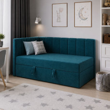 Диван-ліжко ортопедичне Мекко Belfast 2020*930 Gold II категорія Allure Premium Ocean (MEK-161652)