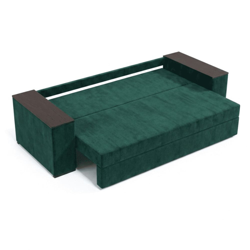 Ортопедичний диван Мекко Elite Comfort 2500×960 Gold II категорія Allure Premium Dark Green (MEK-161061)