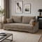 Ортопедичний розкладний диван Мекко Reston Maxi 2300×1030 Bonel Standart Hard Plus II категорія Allure Premium Ecru (MEK-161422)