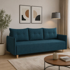 Ортопедичний диван Мекко Scandi 2060×950 Gold тканина Bagama 48 (MEK-161572)