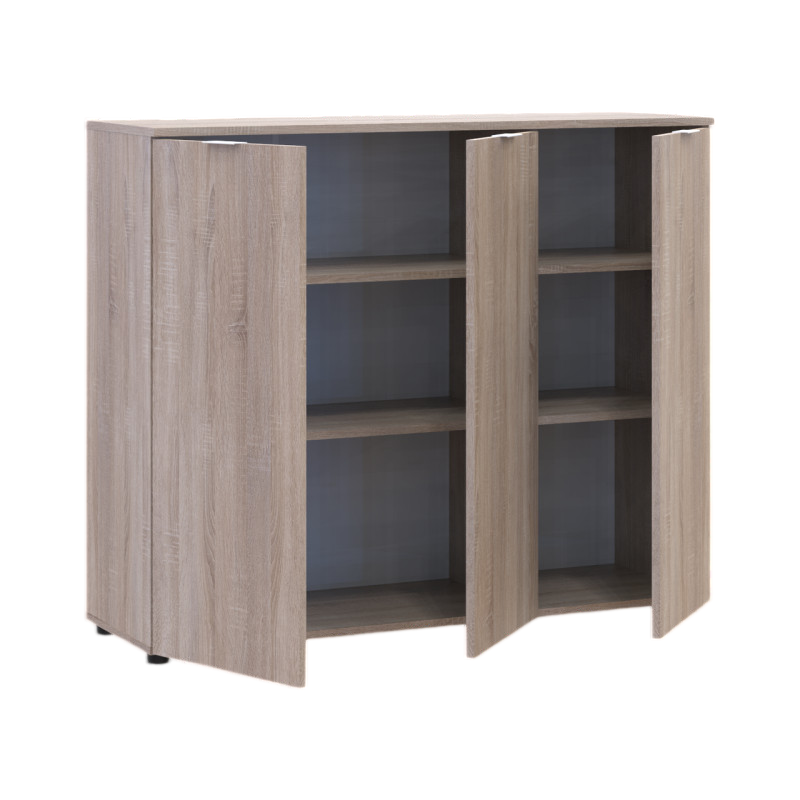 Комод Doros Рон 6 3 фасади Дуб сонома 120х38х100 (41516297) (DRS-012178)