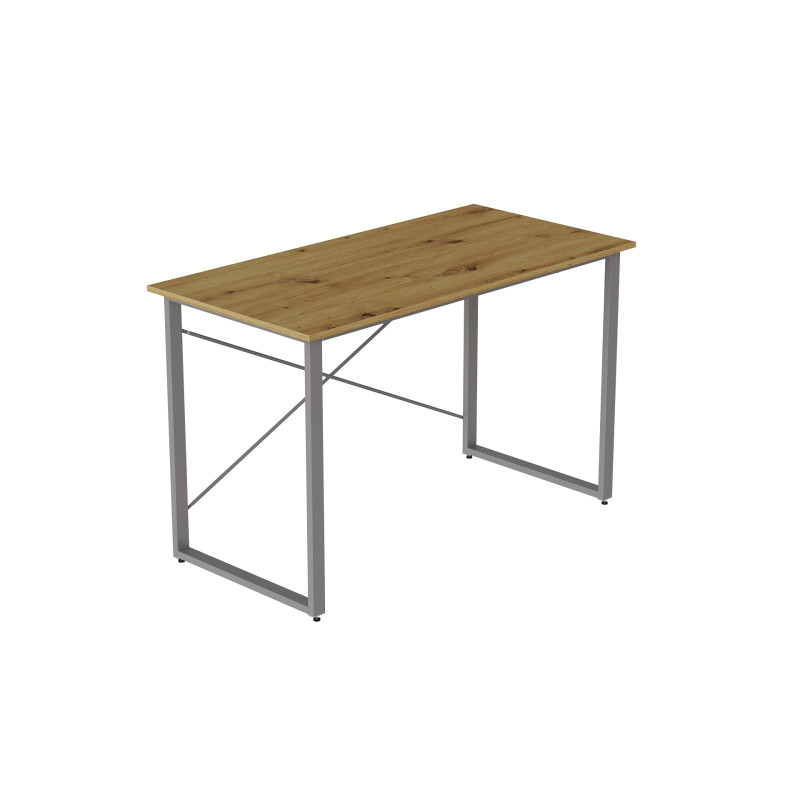 Комп'ютерний стіл Ferrum-decor Дейв 75x120x60 сірий ДСП Дуб Артизан 16 мм (FRD-107039)