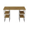 Комп'ютерний стіл Ferrum-decor Карен 75x120x70 сірий ДСП Дуб Артизан 32 мм (FRD-107249)