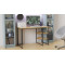 Комп'ютерний стіл Ferrum-decor Кевін 75x100x60 чорний ДСП Дуб Артизан 16 мм (FRD-107209)