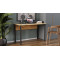 Комп'ютерний стіл Ferrum-decor Курт 75x120x60 чорний ДСП Дуб Артизан 16 мм (FRD-107149)