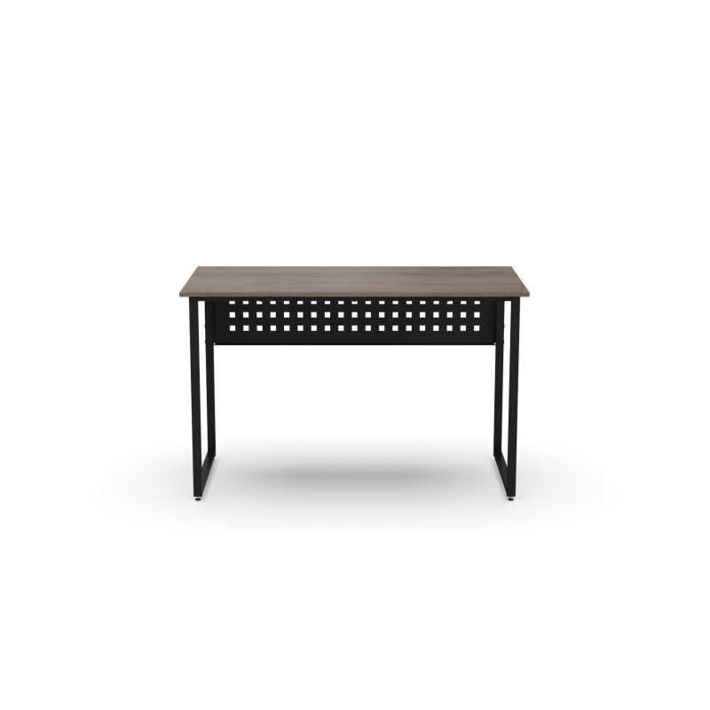 Стіл письмовий Майк Ferrum-decor 75x100x60 Чорний метал ДСП Дуб Кремона Канолло 16 мм (FRD-108189)