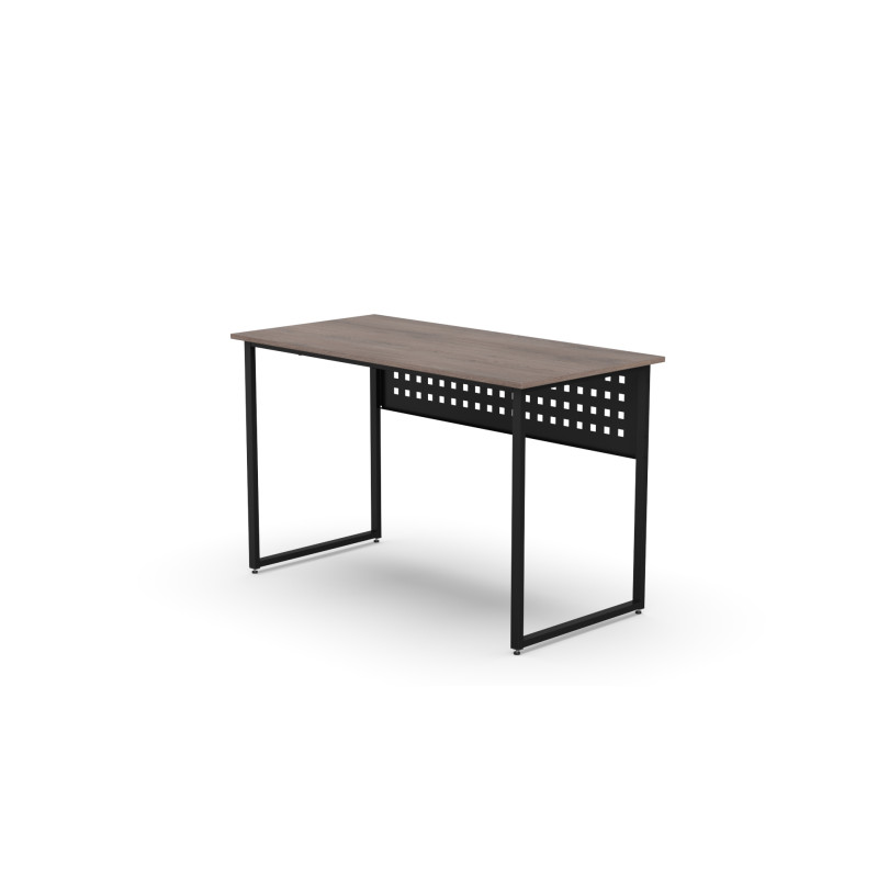 Стіл письмовий Майк Ferrum-decor 75x100x60 Чорний метал ДСП Дуб Кремона Канолло 16 мм (FRD-108189)