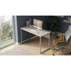 Стіл письмовий Майк Ferrum-decor 75x100x60 Сірий метал ДСП Кашемір 16 мм (FRD-108299)