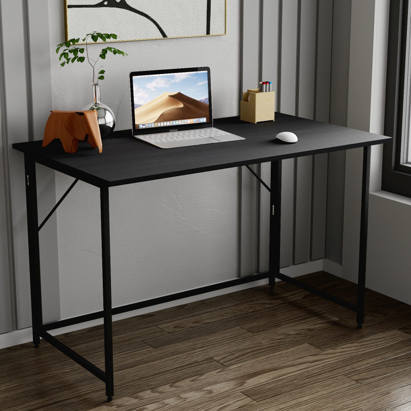 Розкладний стіл Моріс Ferrum-decor 750x900x500 Чорний метал ДСП Каштан Арвадонна 16 мм (FRD-107499)