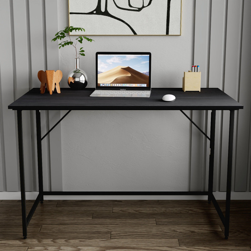 Розкладний стіл Моріс Ferrum-decor 750x900x500 Чорний метал ДСП Каштан Арвадонна 16 мм (FRD-107499)