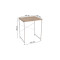 Стелаж-полиця Бафрум 401 Ferrum-decor для пральної машини 90x70,5x60,5 Білий метал ДСП Дуб Сан-Марино 16 мм (FRD-107359)