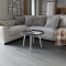 Журнальний круглий стіл OPTIMA 2 ніжки конусні Ferrum-decor 450x670x670 Білий метал ДСП Каштан Арвадонна 16 мм (FRD-107549)